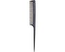 Denman Carbon Puntkam Queue 216mm Peigne Réf.DEDC05 1Pièce