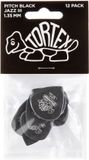 Dunlop Jim Dunlop Tortex Standard Jazz III 1.35 mm Player's Pack 12 Stuks