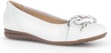 Gabor Dames Ballerinas Wit Leer Maat 38.5