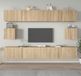Prolenta Maison Exclusive - Ensemble De Meubles Tv 6 Pcs Chêne Sonoma Bois D'Ingénierie