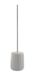 Gedy Marika toiletborstel keramiek, grijs, 10,2 x 10,2 x 45