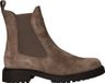 Tamaris 1-25427-41 Dames Chelsea Laarzen Taupe Suède Leer Rubber