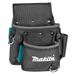 Makita E-15198 Tool Pouch - Leather, Polyester - Black, Grey, Teal