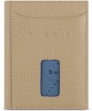 Bugatti Secure Slim Portemonnee RFID-bescherming Leer 8 cm - Zandkleuren