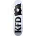KFD Planche de skate Logo Flagship (8.25" - Blanc)