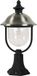 KS Verlichting Tuinlamp Bologna sokkel Zwart / RVS