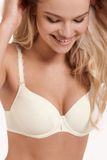 Lisca Champagne softcup bh met beugel Gracia B - E - Wit - Maat - 75E