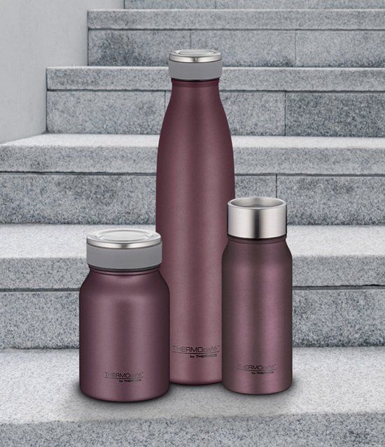 THERMOS Isolatiebeker 0,5L burgundy rood dubbelwandig edelstaal
