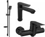 Mexen Pecos DS62 ensemble de douche, noir