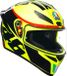 AGV K-1 S Grazie Vale S26 Helm - Casque intégral - ECE 22.06 - Jaune / Noir - XXL