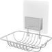 Compactor Porte-savon Bestlock Magic 11,5 cm Acier Blanc