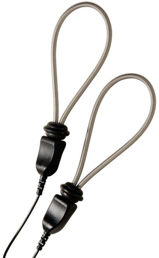 ElectraStim Metallic Adj, Cock Loops - Grijs