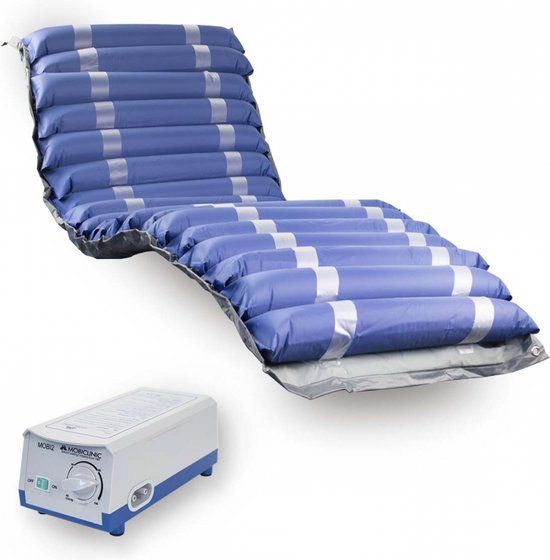 Mobiclinic Mobi 2 Decubitus Matras - Nylon en PVC - Eenpersoons - Blauw