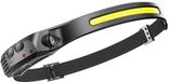 Lampe frontale LED sans marque, rechargeable, lampe USB, 230 volts, mains libres, adaptée au camping, à la pêche, au cyclisme, à la course à pied