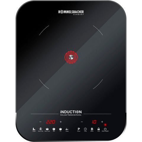 Rommelsbacher CTS 2000/IN - Inductie Kookplaat - Zwart/Zilver