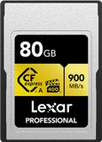 Lexar 80GB CFexpress Type A PRO 900MB/s Gold Series