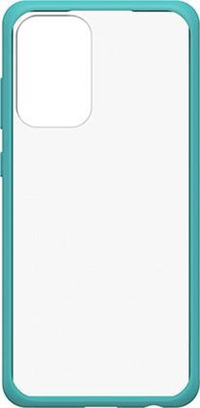 OtterBox voor Samsung Galaxy A72, Sleek Case, schokbestendig, dun, Transparant/Blauw - Zonder Verpakking