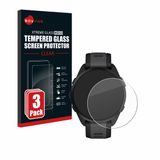Savvies Glas Screenprotector voor Garmin Forerunner 165 / 165 Music - Gehard Beschermglas 9H 3 Stuks