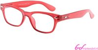 I Need You - The Frame Company INY Woody G14600 +2.50 - Rood/transparant - Leesbril