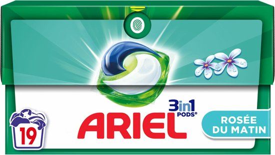 Ariel 3in1 Pods Wasmiddelcapsules Ochtend Dauw - 19 stuks