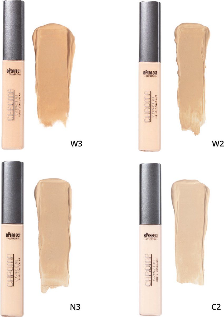 bPerfect Cosmetics - Chroma Conceal Liquid Concealer - W2 - 5060907054594