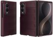 Techsuit Hoesje geschikt voor Samsung Galaxy Z Fold 8 - Magic Shield Silicone Back Cover - Bordeaux
