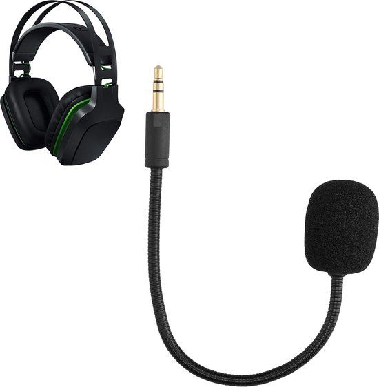 kwmobile microfoon voor gaming headset - zwart