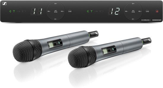 Sennheiser XSW 1-835 DUAL-A draadloze set (A: 548-572 MHz)