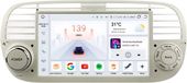 Happiq Autoradio avec Bluetooth et CarPlay pour Fiat 500 (2007-2015) - Convient pour Apple et Android - Stéréo - Navigation - 6Go 64Go - 7
