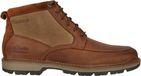 CLARKS Maplewalk Rise Heren Enkellaarsjes Leer Bruin