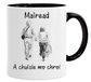 Aangepaste Ierse Valentijnsdag mok - 'Een chuisle mo chroí (Als Gaeilge)'