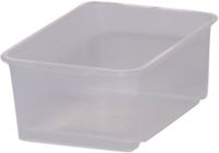 Keeeper Storage Box, Stevig Plastic (PP), 4,5 l, 30 x 20 x 11 cm, transparant natuur