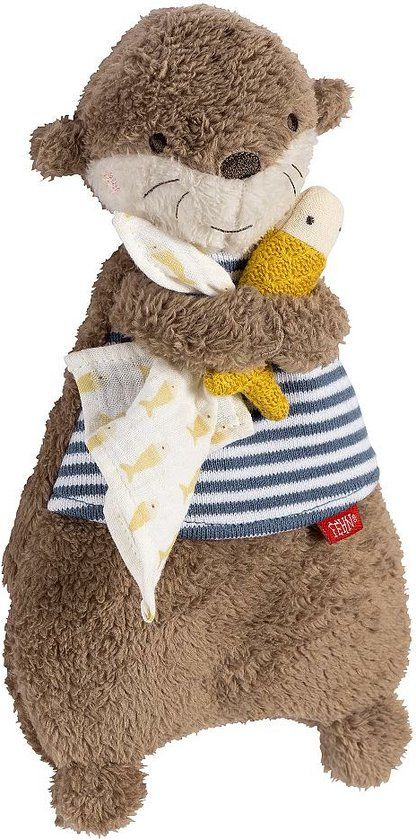 Fehn Warmteknuffel Otter - met uitneembare warmtezak