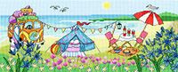 Bothy Threads Kruissteek Kit - Glamping Fun