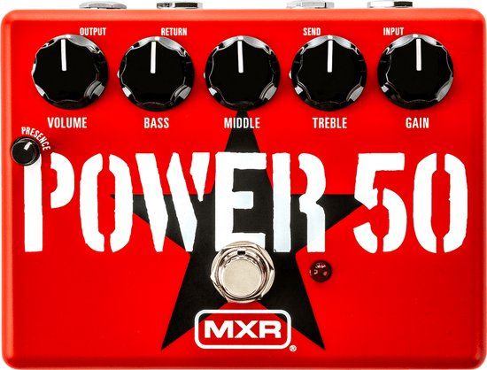 MXR TBM1 Tom Morello Power 50 Overdrive - Overdrive Effect Pedal