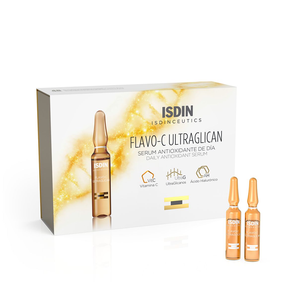 ISDIN Flavo-C Ultraglican Gezichtsserum 20 ml - Women