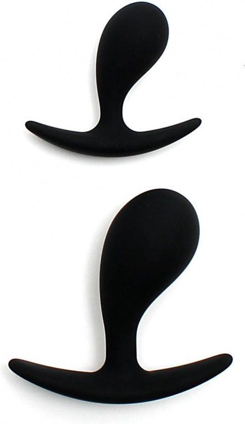 Rimba - Copenhagen - Anaal plugs - Set Van 2 buttplugs - Zwart