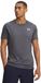 Under Armour UA HG Armour Fitted SS-GRY Heren Sportshirt - Castlerock - Wit