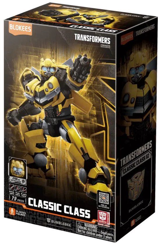 Blokees Transformers Classic Class 02 Bumblebee Rise of The Beasts