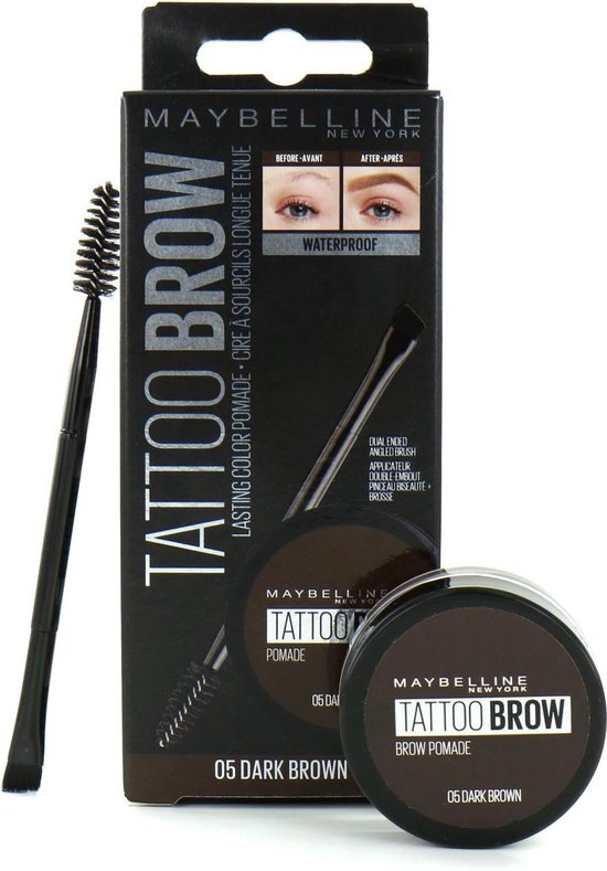 Maybelline Tattoo Brow Lasting Color Pomade - 05 Dark Brown