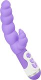EIS, Deluxe Rabbit "Lustraupe", 10 vibratieprogramma's, gemaakt van huidvriendelijk siliconen, batterijwerking, waterdicht