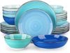 Castella Serviesset - 24 delig - 6 persoons - Blauw - Keramiek