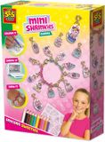 SES Creative Mini Shrinkies - Unicorn Sweeties - Armbandjes Maken - Krimpfolie - Voor Meisjes Vanaf 5 Jaar - Met 10 kleurpotloden