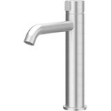 IVY Tribe Wastafelkraan - Model M - Geborsteld RVS 316