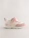 Next - Filles - Baskets à fermeture velcro, lacets élastiques et coupe large (G) - Rose