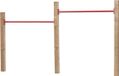 Intergard Klimrek duikelrek dubbel 280x9x240cm