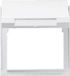 Gira Cadre adaptateur avec couvercle TX44 blanc pur - 065466 - E3GX2