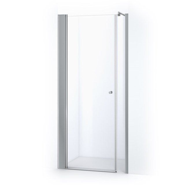 Maxaro Douchewand met Draaideur Zircon Comfort 120cm Chroom - 6095850629673