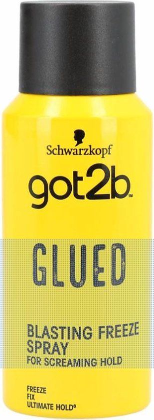 got2b Schwarzkopf Got2b Glued Blasting Freeze Hair Spray 100ml Unisex Fris