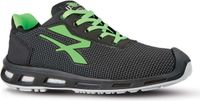 U-Power Red Lion Lolly, uniseks veiligheidsschoenen, lichtgewicht, flexibele, anti-lek lederen sneakers, met Infinergy-inzetstuk, met aluminium neuskappen - Grey & Blue 42